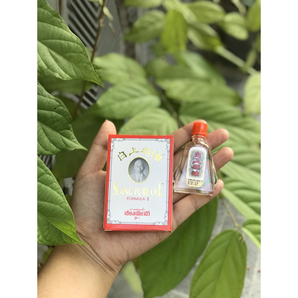 DẦU GIÓ SIANG PURE OIL TRẮNG 3CC-7CC