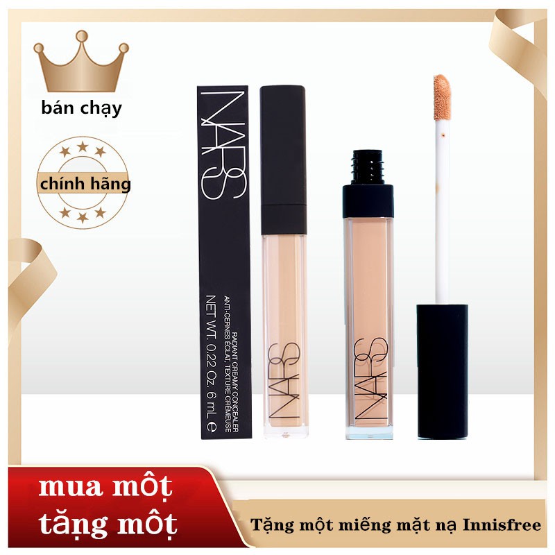 Che khuyết điểm Nars Radiant Creamy Concealer【6ml】nars kem che khuyết điểm