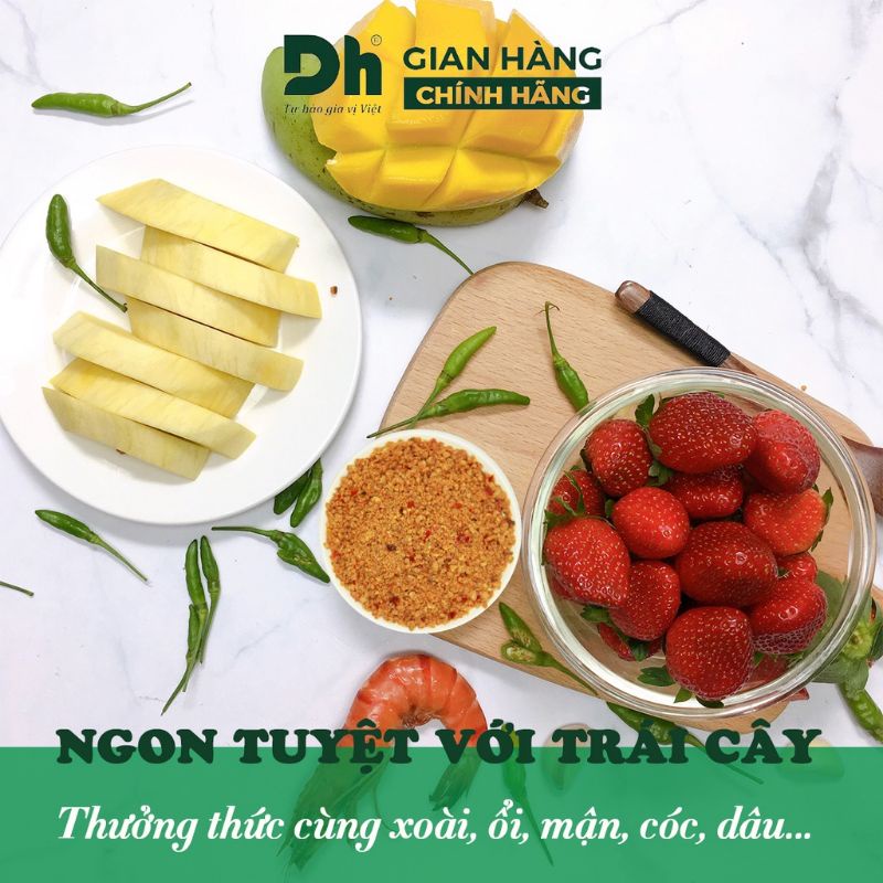 Muối chấm Dh Foods đặc sản gia vị Việt