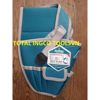 Túi đựng đồ nghề total tht16p3011 giỏ đựng công cụ kích thước l290×w190mm chất liệu polyeste 600d, 1 túi lớn 5 túi nhỏ