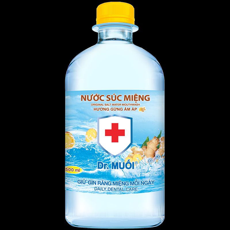 Nước súc miệng Dr. Muối - Giữ gìn răng miệng mỗi ngày