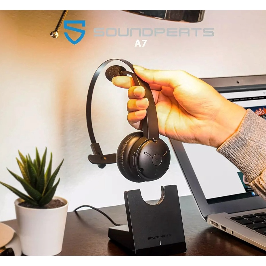 Tai nghe Chụp tai SoundPeats A7 mới 100% nguyên Seal chính hãng bảo hành 12 tháng | Họp hội thảo Trực Tổng Đài