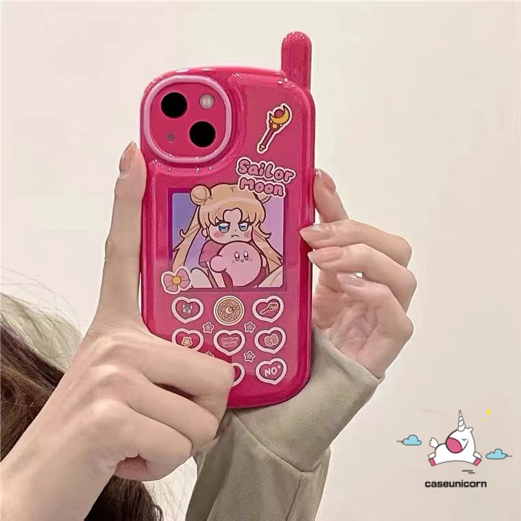 Ốp Điện Thoại Đệm Khí In Hình Thủy Thủ Mặt Trăng Kawaii Cho iPhone 7 8 Plus X XR XS Max 11 12 13 14 Pro Max