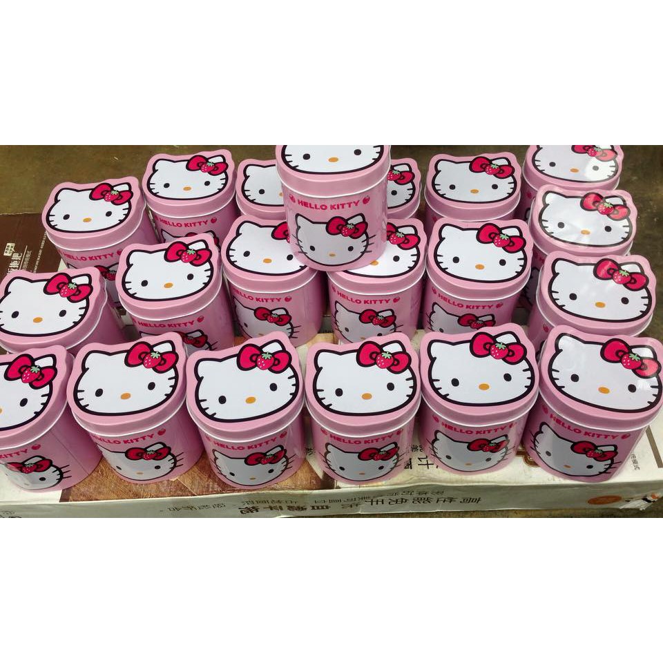 Hộp dây chun buộc tóc hello kitty 2000 dây