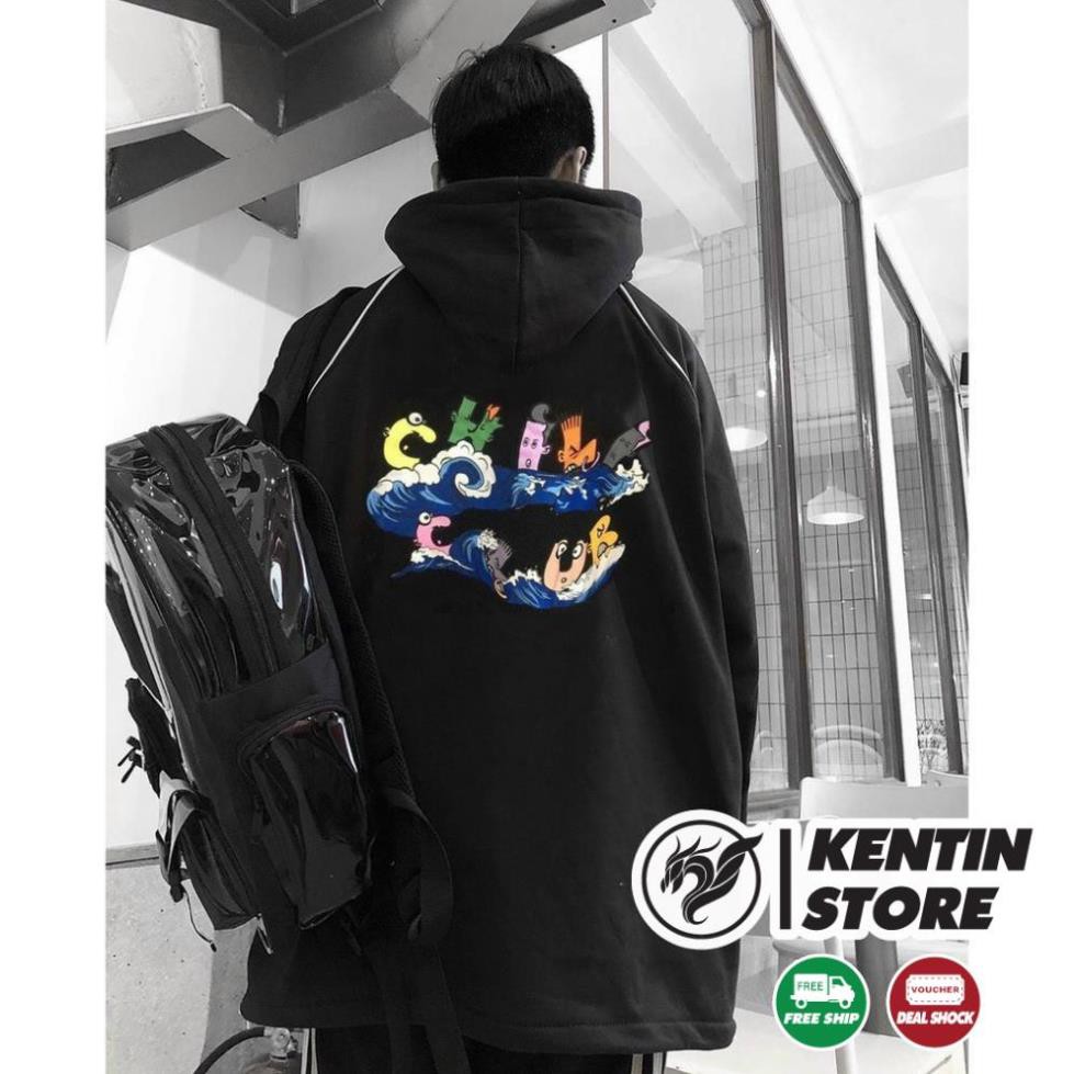 Áo khoác hoodie Chống Nắng Cho nam nữ in hình Chili Club, Form rộng Unisex có Dây Kéo Ulzzang KENTIN
