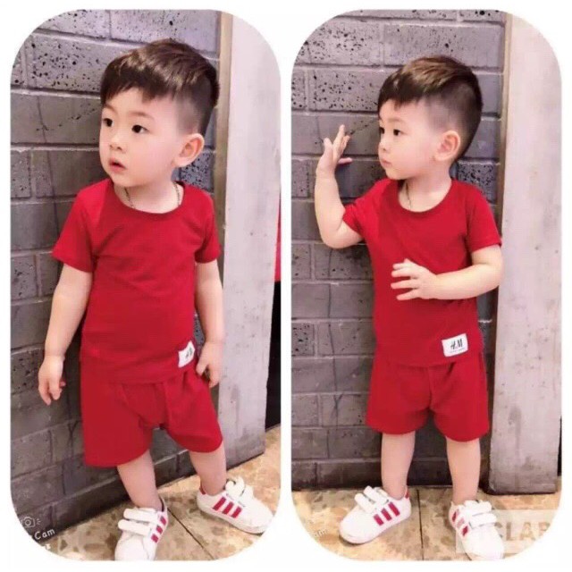 Combo 5 bộ thun cotton cho bé từ 6-20kg