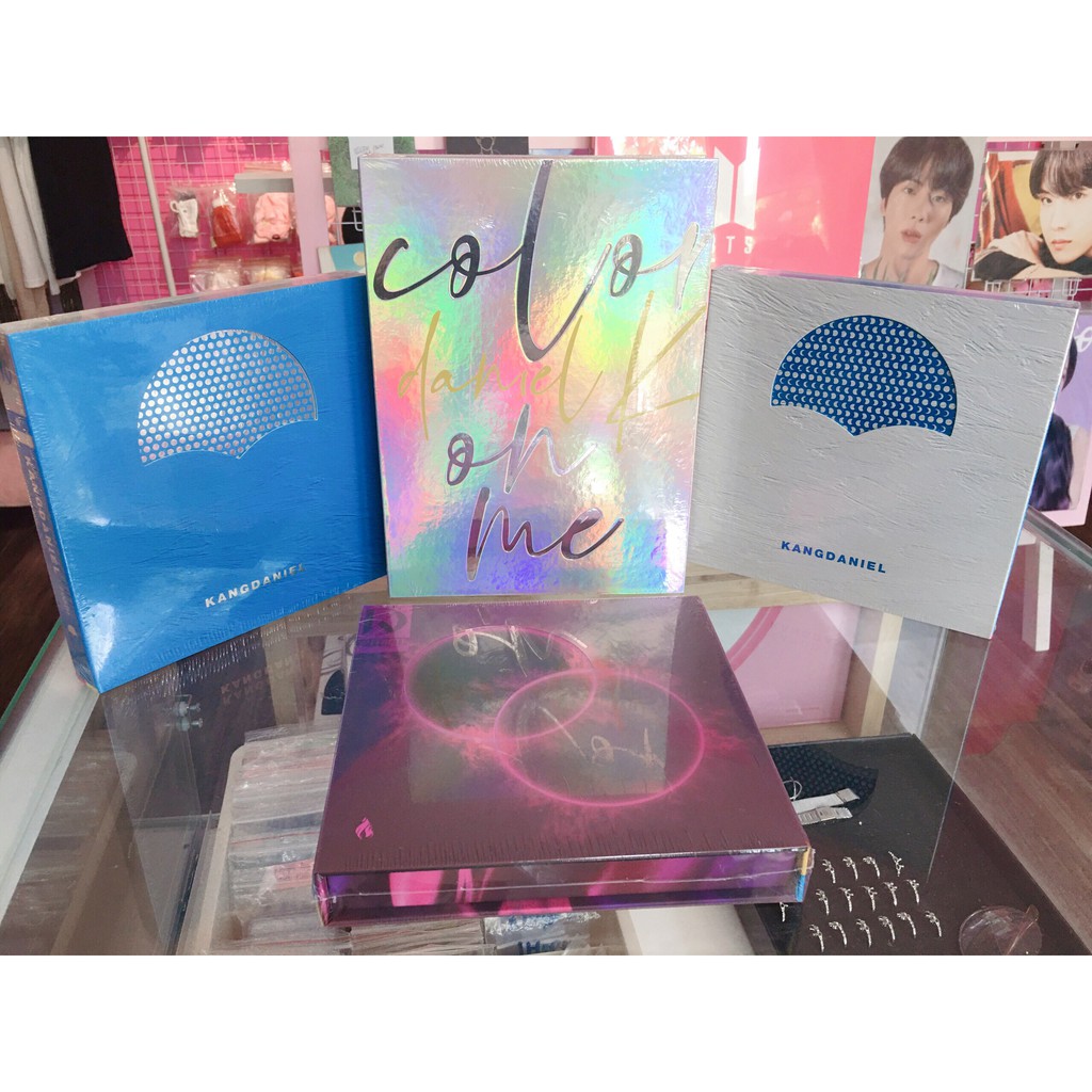 Bộ ảnh Kang Daniel - Color on me - Cyan - Magenta