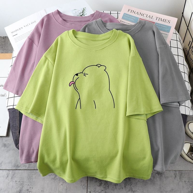 Áo 3D gấu lè lưỡi HT11