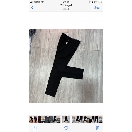 Quần âu Lv đen2027-2395