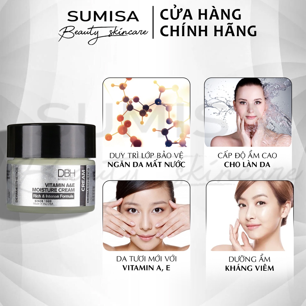 Kem dưỡng ẩm chuyên sâu DBH Vitamin A&E Moisture Cream 30gr