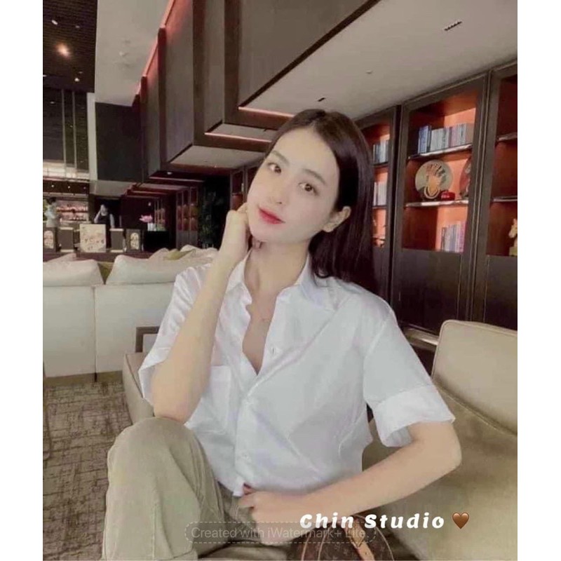 Áo Sơ Mi Cộc Tay Nẹp , Tongkhochitue | BigBuy360 - bigbuy360.vn