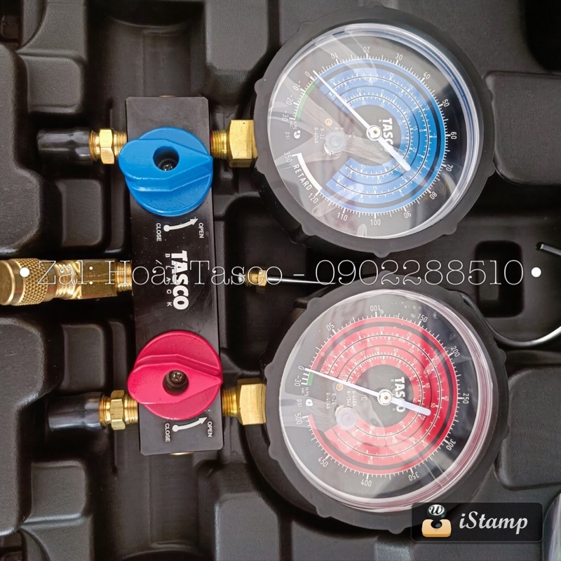 Đồng hồ Tasco có Hộp TB125BV nạp gas 22