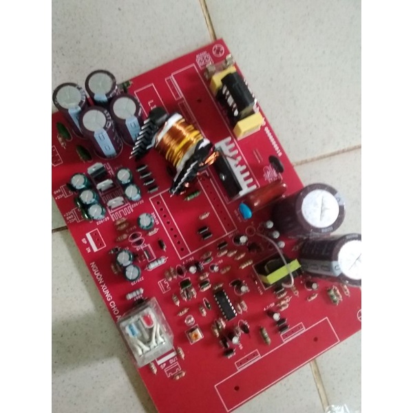 Nguồn xung cho amply 650W, tích hợp role bảo vệ loa.