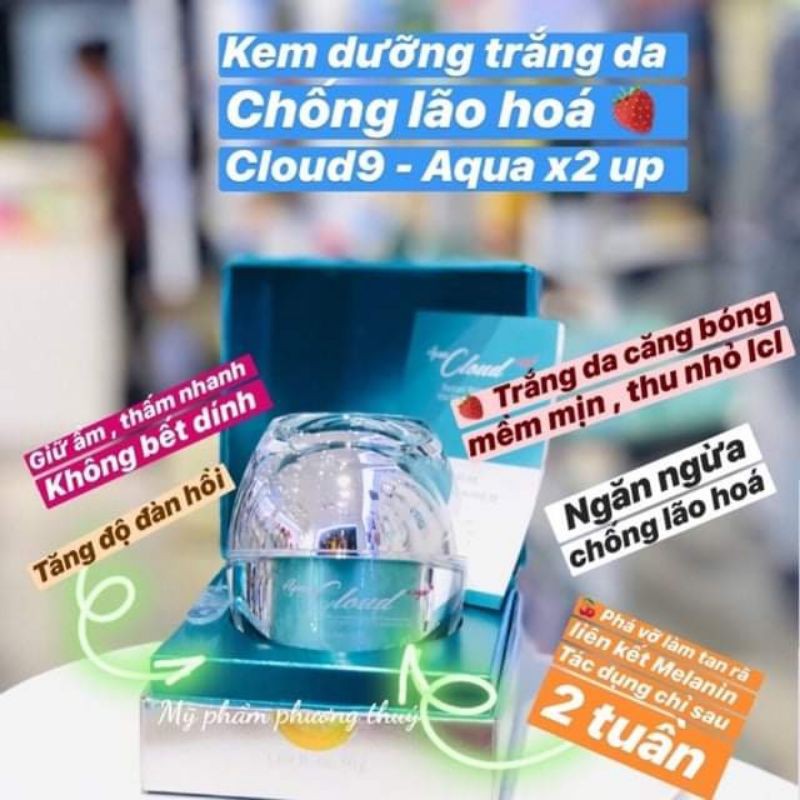 Kem dưỡng trắng da Cloud 9 Hàn Quốc (mẫu mới)