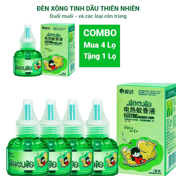 [COMBO] Mua 4 Lọ tặng 1 lọ tinh dầu đuổi muỗi - côn trùng => Shop HTM2000