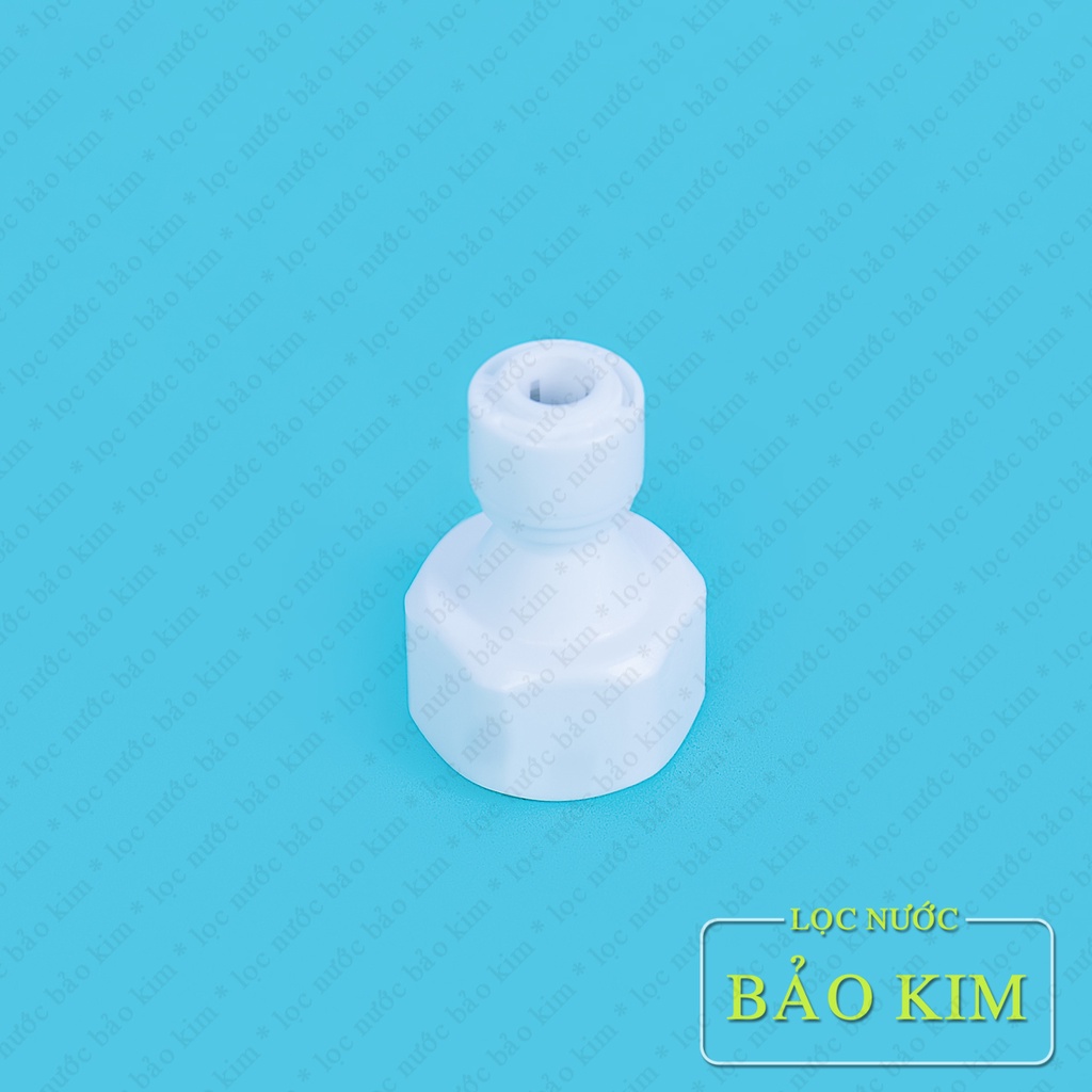 Nối thẳng ren trong ren 21 ra dây 10mm hoặc dây 6mm  nối nhanh