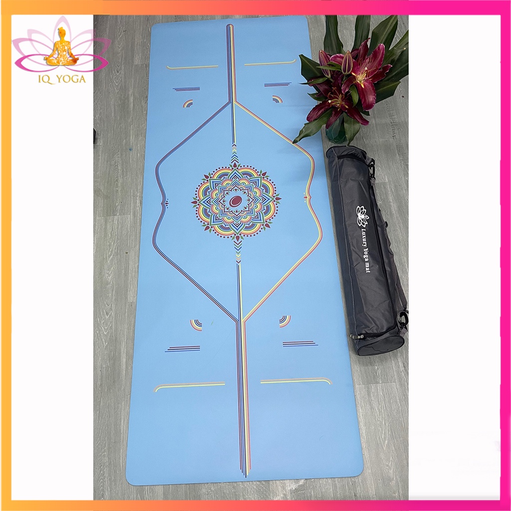 Thảm yoga cao su cầu vồng chính hãng