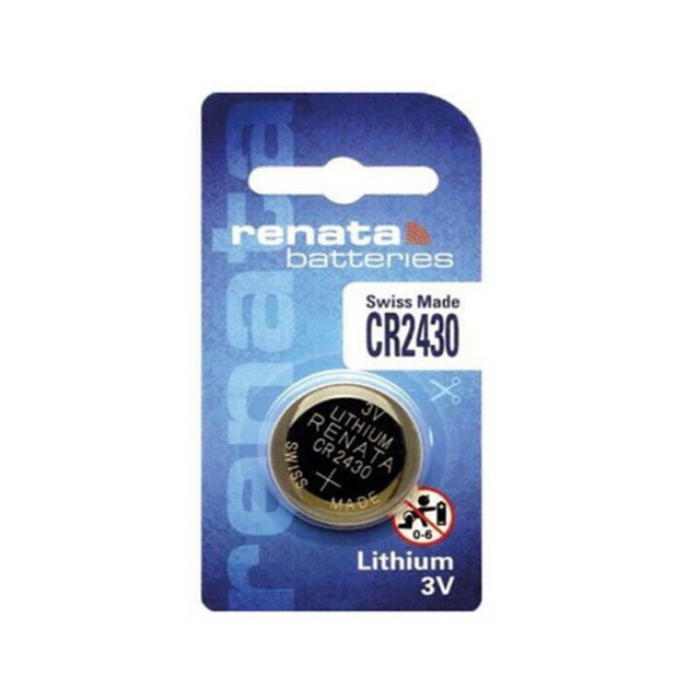 Pin Renata CR2430 Lithium 3V vỉ 1 viên