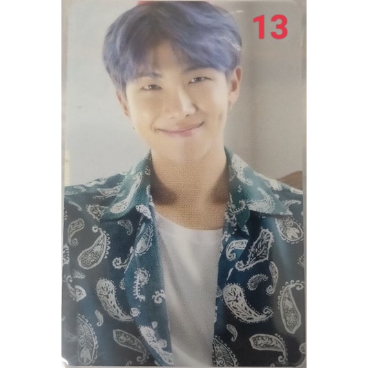 Card dicon BTS RM official |