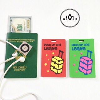 🏅Tag (móc treo) hành lý Leave🎖