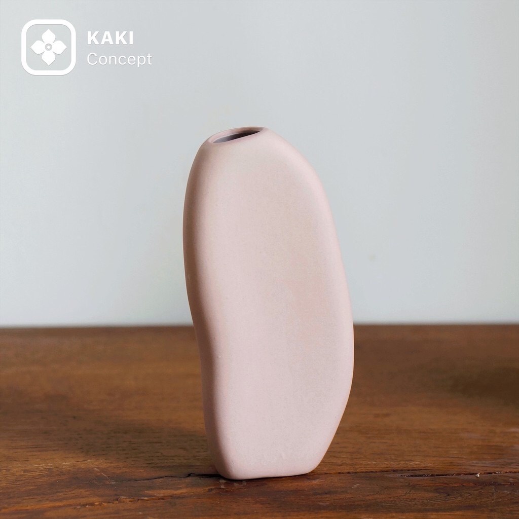 Lọ hoa sứ mini - Lọ hoa trang trí đẹp Kaki Concept
