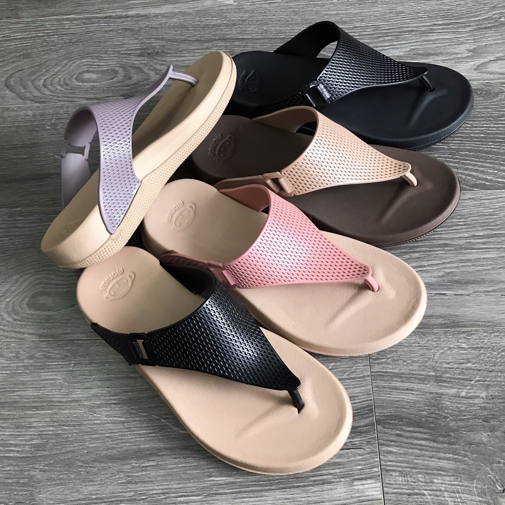 Dép Thái Lan Kẹp Xỏ Ngón MONOBO MONIGA 6.4 Đế Cao 3.5 cm Chính Hãng!