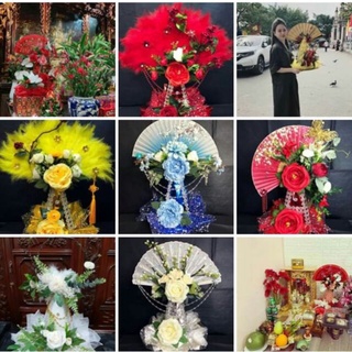 Oản quạt. Oản nghệ thuật giá rẻ