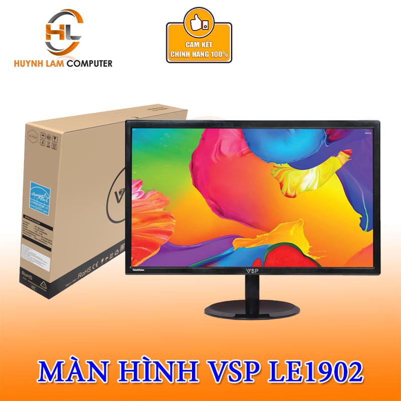 Màn hình máy tính 19 inch VSP LED monitor VE19 (LE1902) Chính hãng VSP Phân phôi