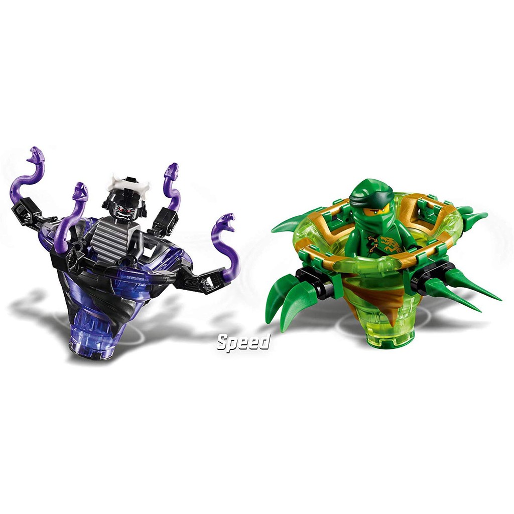 LEGO NINJAGO CON QUAY LỐC XOÁY QUYỀN NĂNG VÀ LỐC XOÁY HỦY DIỆT - ĐỒ CHƠI CHÍNH HÃNG LEGO