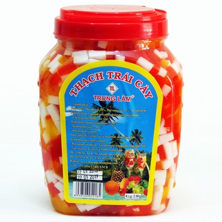 Thạch trái cây trung lâm hũ 2,5kg
