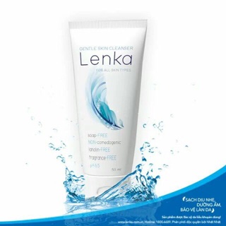 Sữa rửa mặt lenka không bọt
