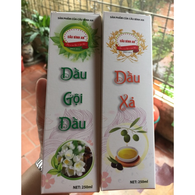 Bộ dầu gội + dầu xả tóc