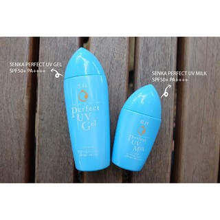 [CHÍNH HÃNG]  Kem Chống Nắng Senka Perfect UV Gel N SPF50+ PA++++ Dành Cho Mặt Và Toàn Thân 80ml