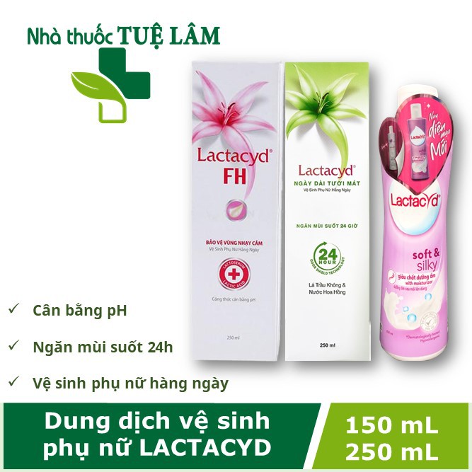 Dung dịch vệ sinh phụ nữ LACTACYD