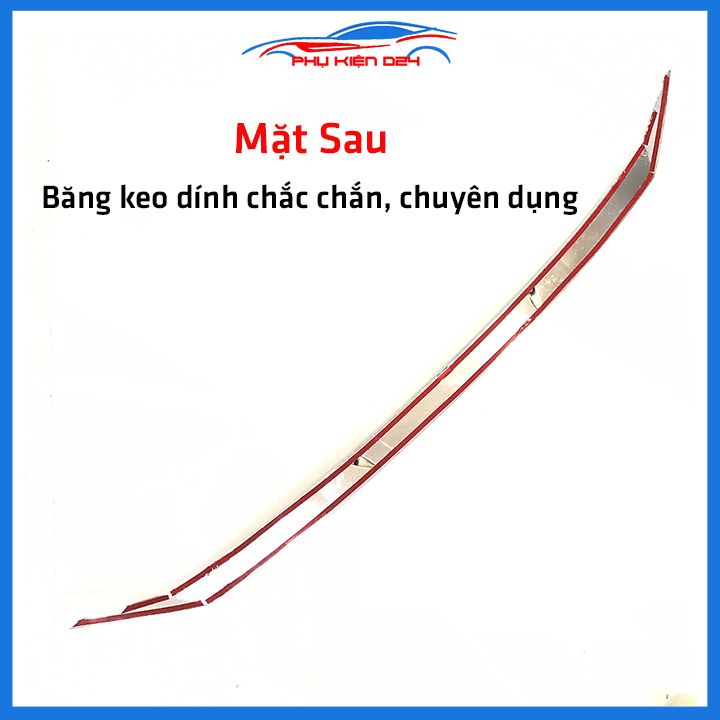 Ốp trang trí mặt ca lăng, calang Santafe 2019-2020-2021-2022-2023 ốp phía trước capo trang trí làm đẹp xe