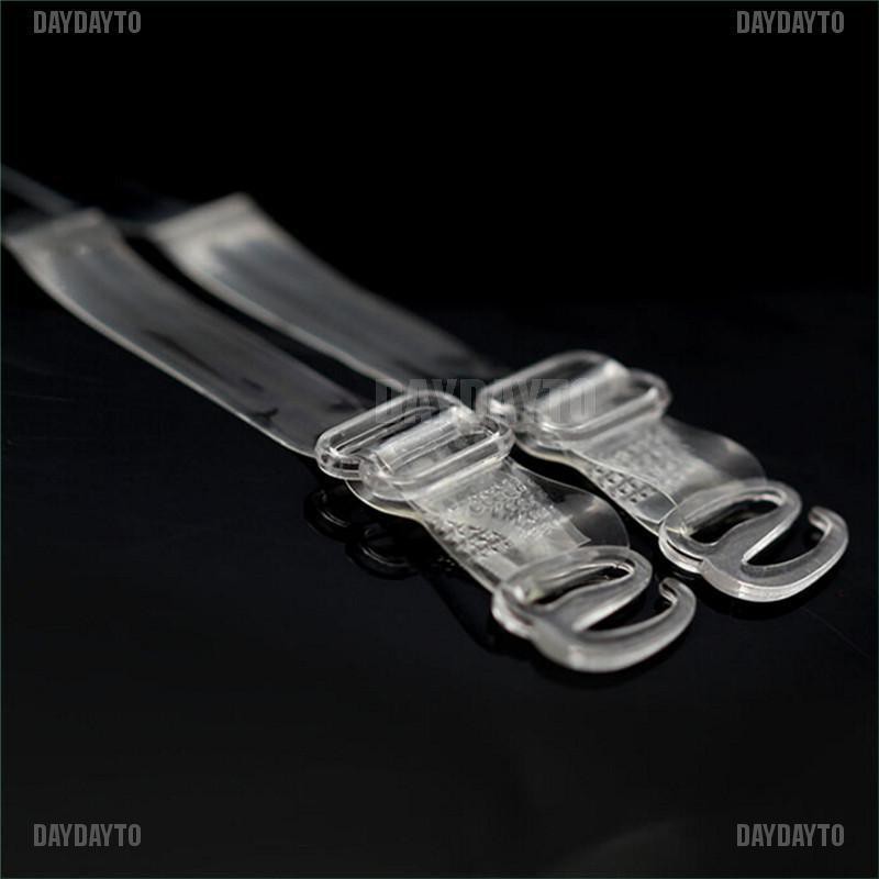 Set 2 Cặp Dây Áo Ngực Trong Suốt Vô Hình Điều Chỉnh Được