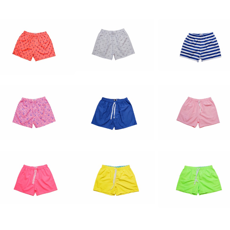 Quần tà lỏn, quần ngắn đủ màu sắc chất liệu cotton mix kate lưng thun Hàng Gia Công Hung Tubes