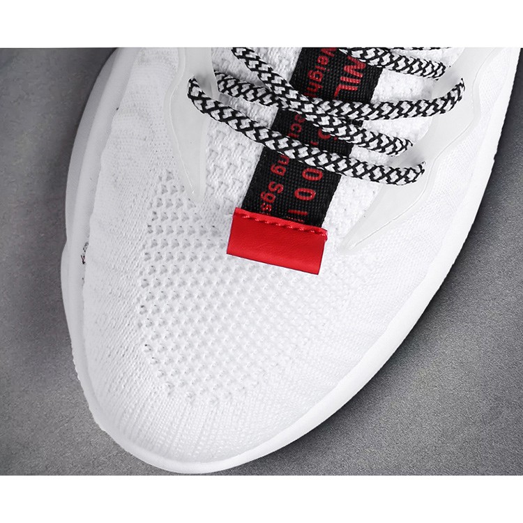 Giày thể thao nam vải dệt thoáng khí, giày thể thao đế cao su chống trượt màu trắng black friday G1 | BigBuy360 - bigbuy360.vn