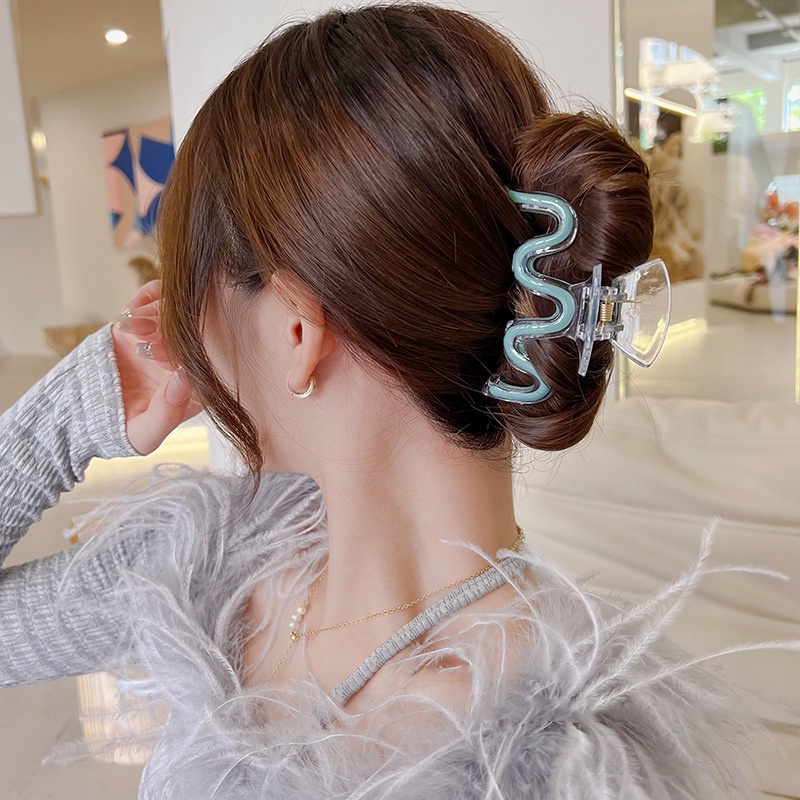 Kẹp Tóc Cỡ Lớn Phong Cách Hàn Quốc Tinh Tế Thời Trang Cho Nữ