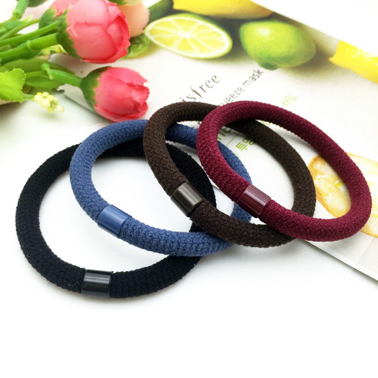 Dây Cột Tóc Đơn Giản Nhiều Màu