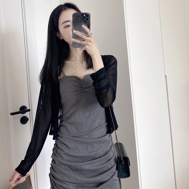 Áo Khoác cardigan Mỏng Chống Nắng Thời Trang Mùa Hè Dành Cho Nữ
