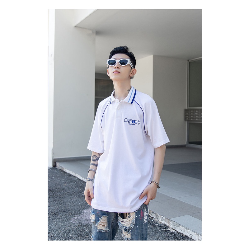 Áo Thun Polo Nam Đơn Giản Thần Cổ Đại Khepri Y2010 Ver3 20848 |YaMe|