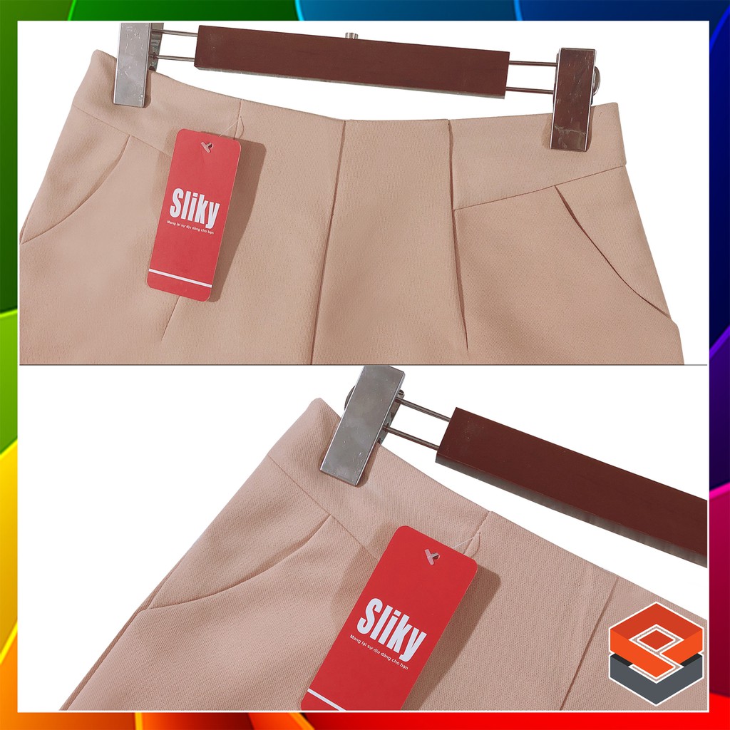 Quần shorts cạp cao - 4BASIC