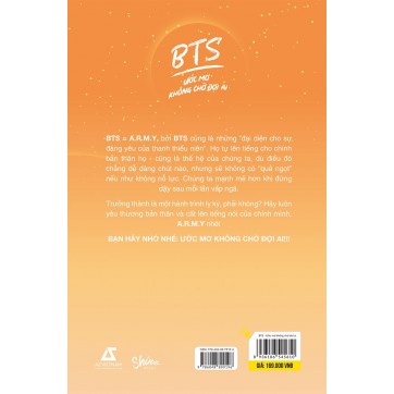 Sách - BTS Ước Mơ Không Chờ Đợi Ai - Tặng Kèm Bộ Postcard CD BTS