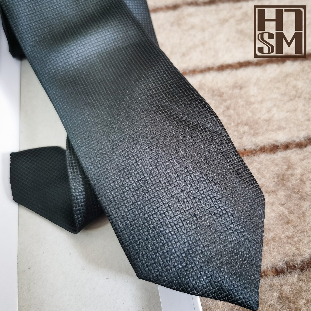 Caravat HTSM nam bản vừa 8cm gân chìm 6 màu