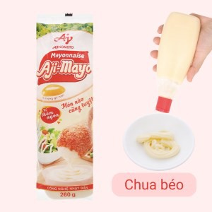 Sốt mayonnaise Aji-mayo Ajinomoto chai 260g