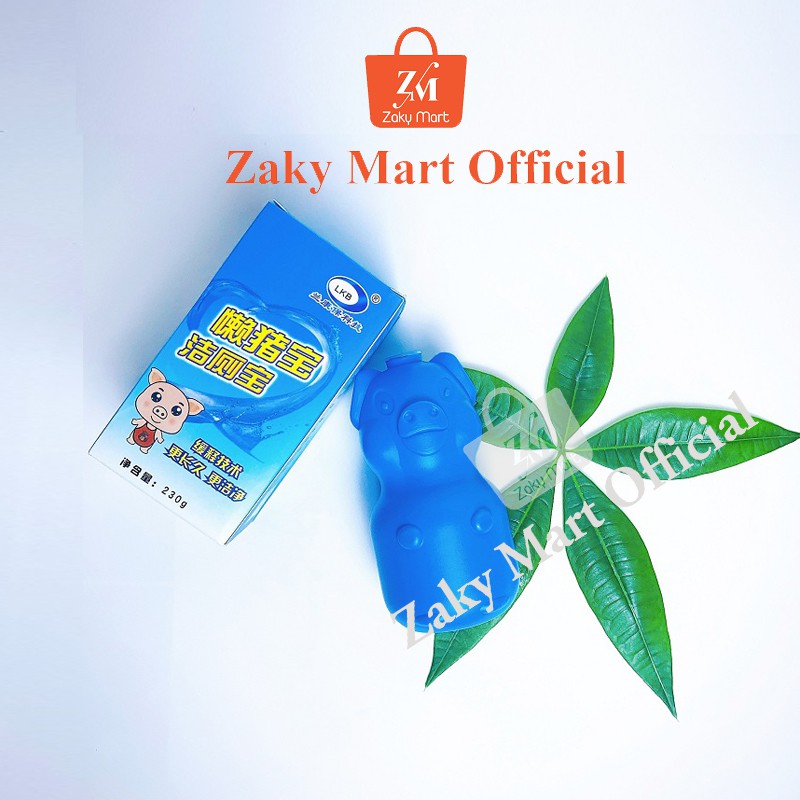 Heo Thả Bồn Cầu Khử Mùi Diệt Khuẩn Không Ố Vàng Mảng Bám Mùi Thơm Nhẹ Nhàng - Zaky Mart Official - HBC002