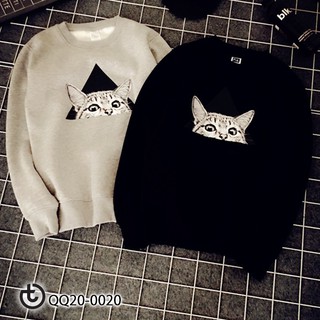 ÁO SWEATER MÈO TAM GIÁC NAM NỮ