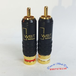 Jack RCA - Đầu Giắc AV Khóa WBT