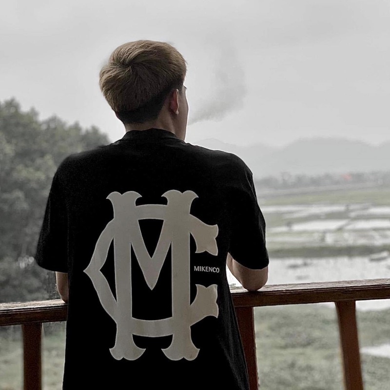 Áo phông ngắn tay chính hãng Mikenco INTERLOCKING TEE unisex